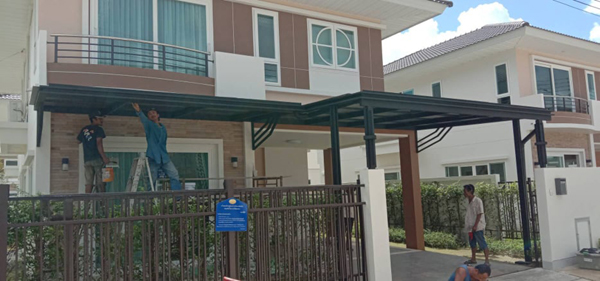 ผลงานกันสาดอัมพวา สมุทรสงคราม