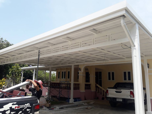 ผลงานรางน้ำฝน กันสาด โพลี่ ปล่องดูดควัน รูปที่ 13