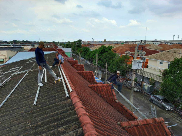 ผลงานรางน้ำฝน กันสาด โพลี่ ปล่องดูดควัน รูปที่ 19