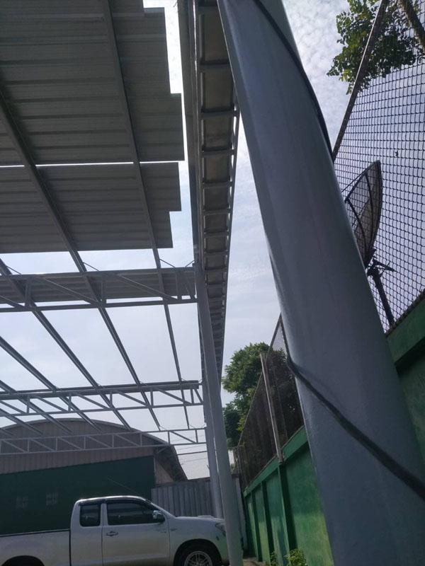 งานทำกันสาดหน้าบ้าน