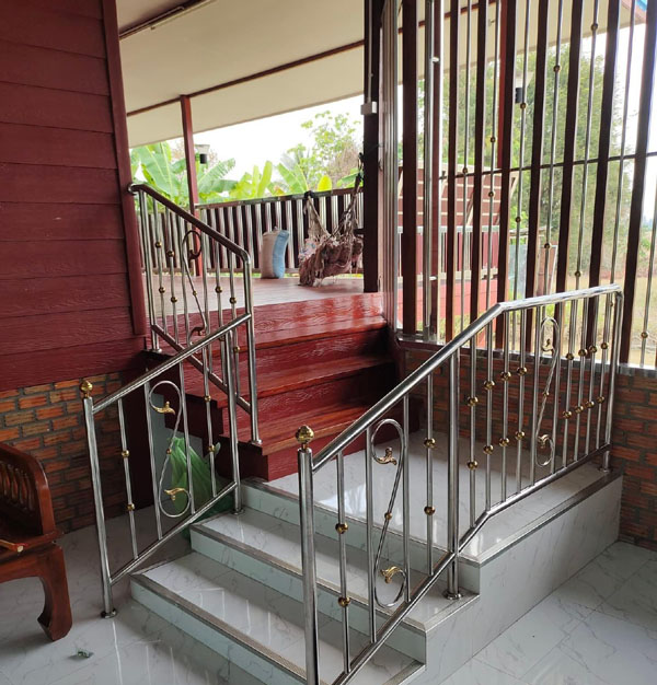 ผลงานประตูรั้วโพธาราม ราชบุรี