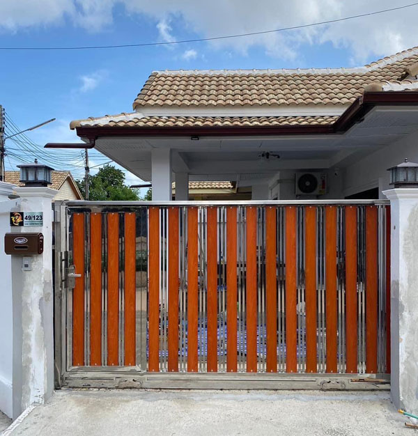 ผลงานประตูรีโมทอัมพวา สมุทรสงคราม