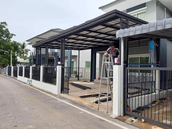 ผลงานประตูรั้ว รูปที่ 17