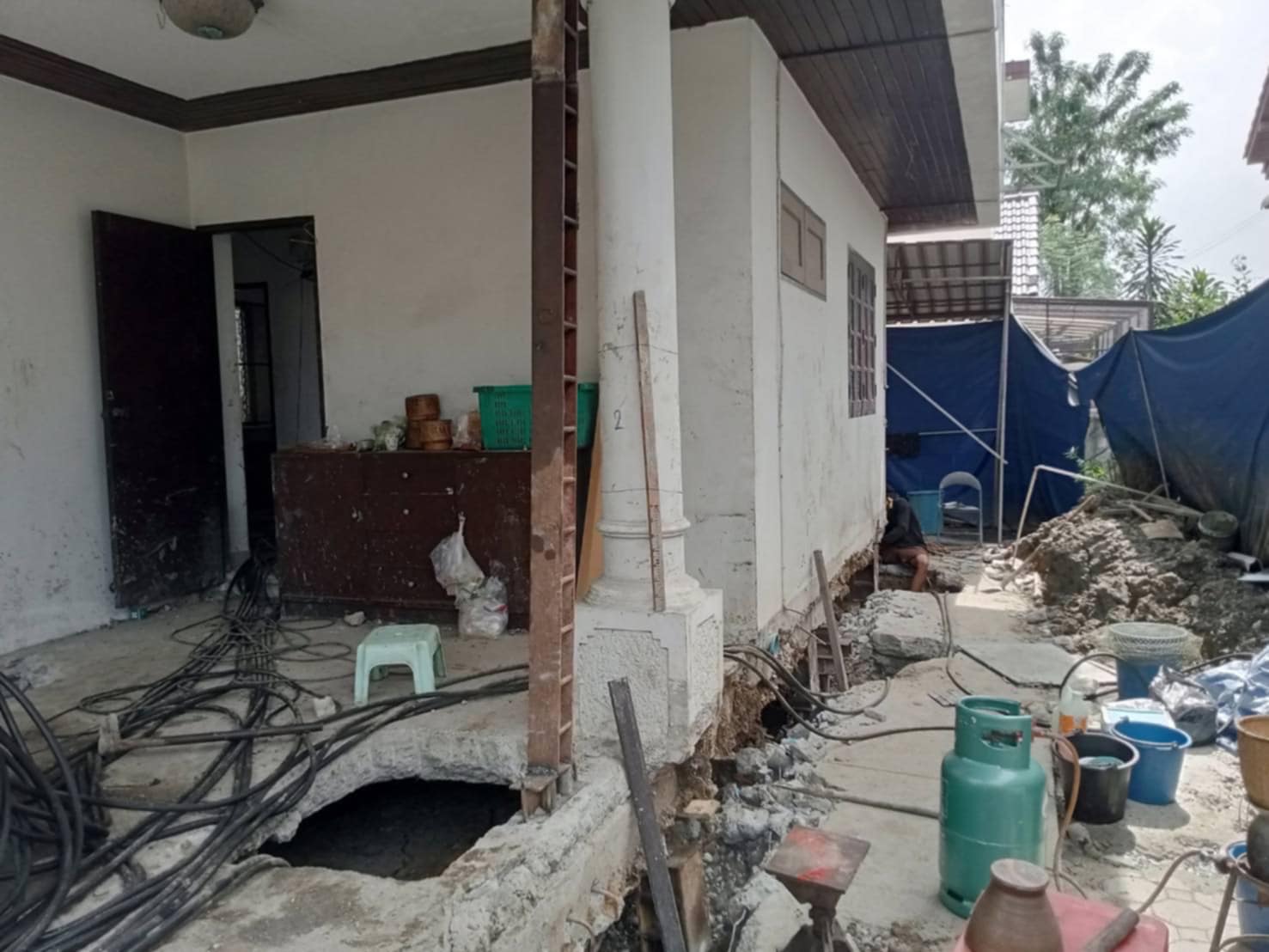 ผลงานตอกเสาเข็ม แก้บ้านทรุด รูปที่ 17