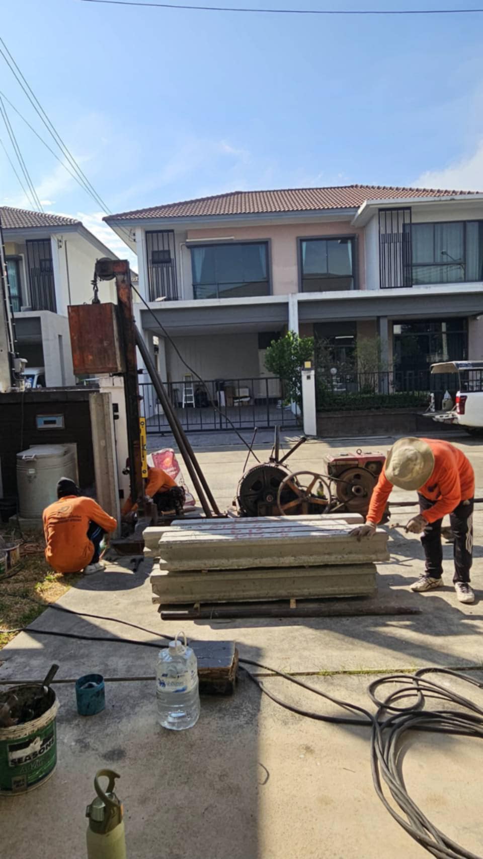 ผลงานตอกเสาเข็ม แก้บ้านทรุด รูปที่ 19