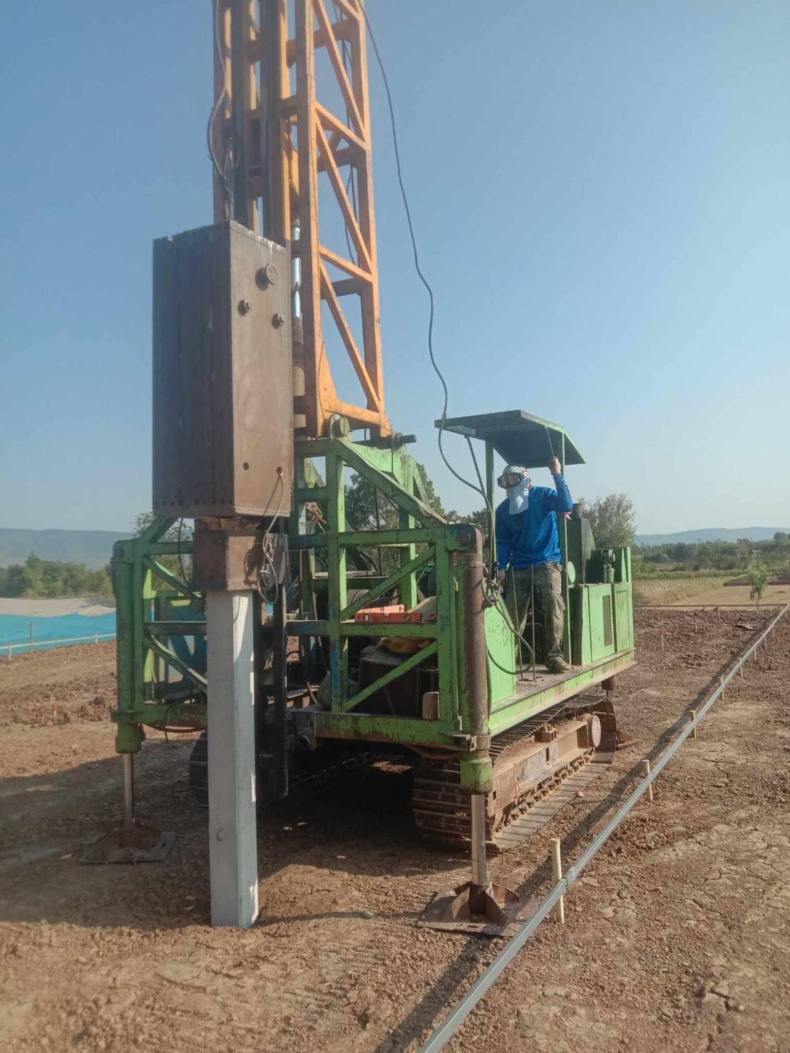 ผลงานตอกเสาเข็ม แก้บ้านทรุด รูปที่ 2