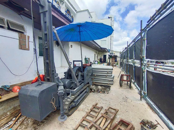 ผลงานตอกเสาเข็ม แก้บ้านทรุด รูปที่ 9