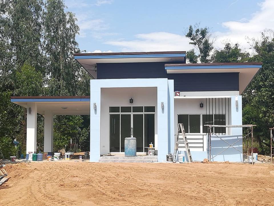 ผลงานต่อเติมบ้านปากเกร็ด นนทบุรี