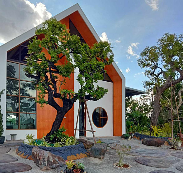 ผลงานฝ้าระแนงคลองหลวง ปทุมธานี